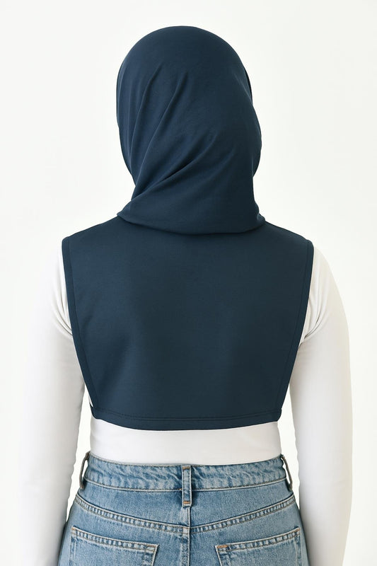 Balıkçı Kolsuz Boyunluk - Lacivert