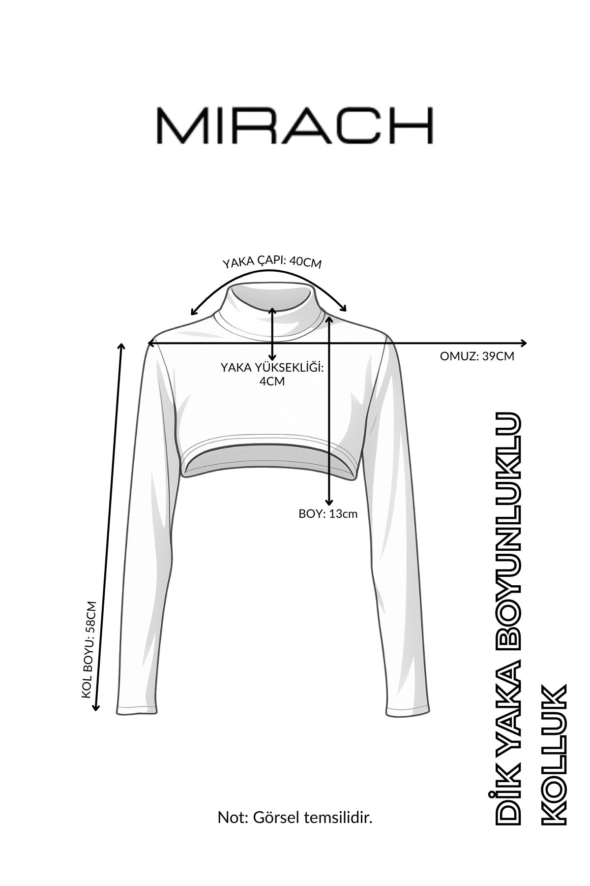 Dik Yaka Boyunluklu Kolluk - Bordo Çizgili