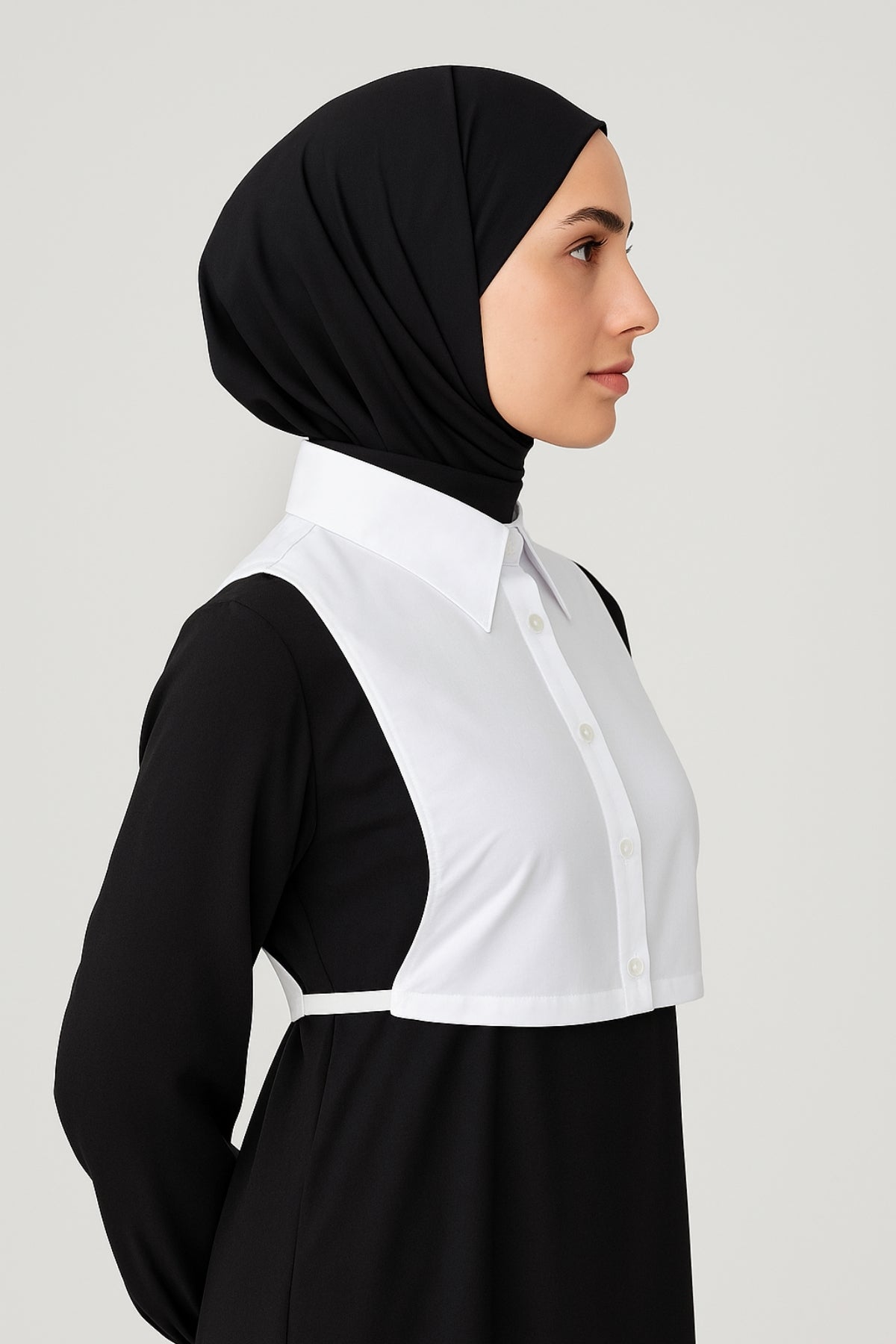 Gömlek Yakası - Beyaz