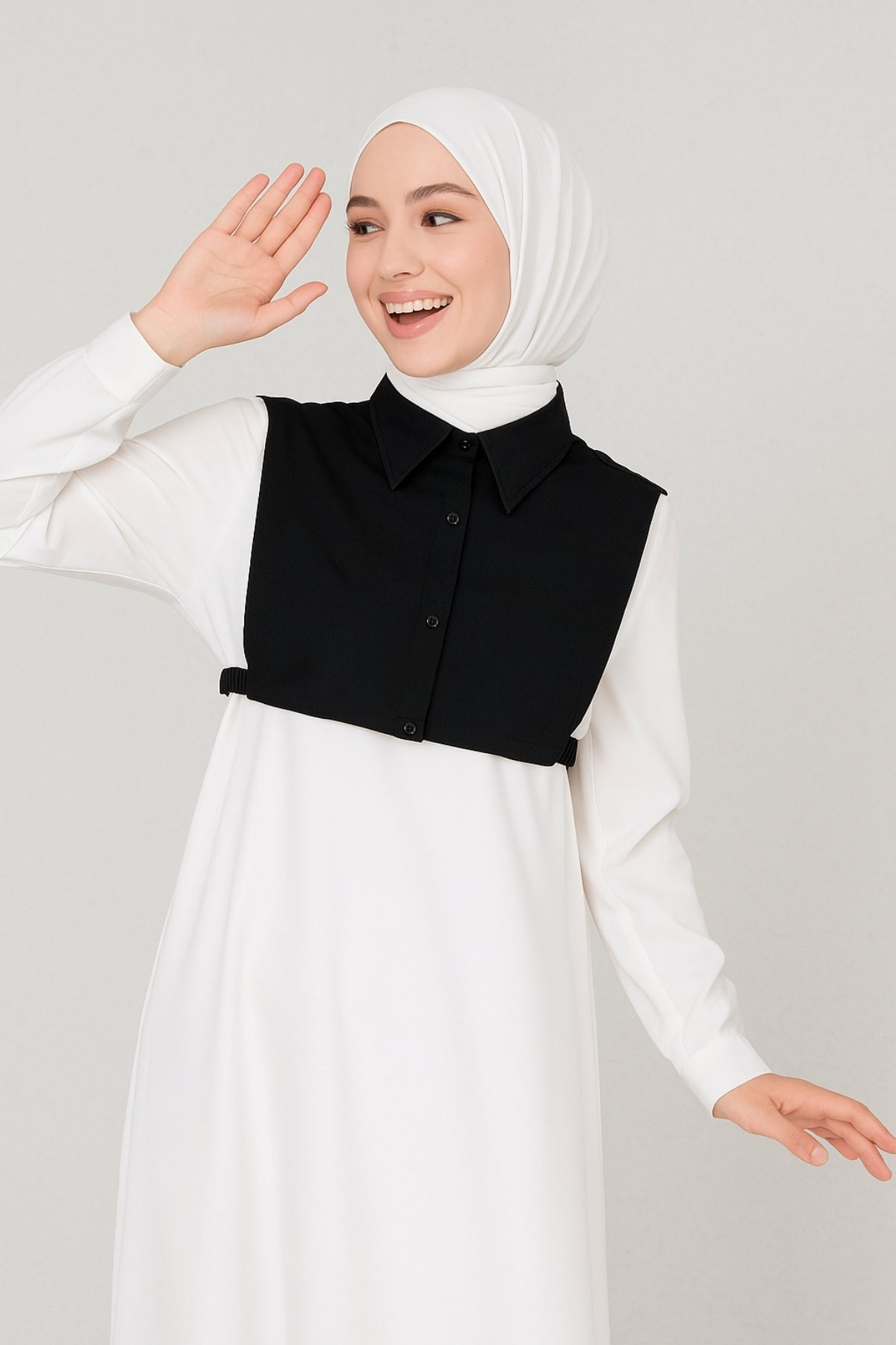 Gömlek Yakası - Siyah