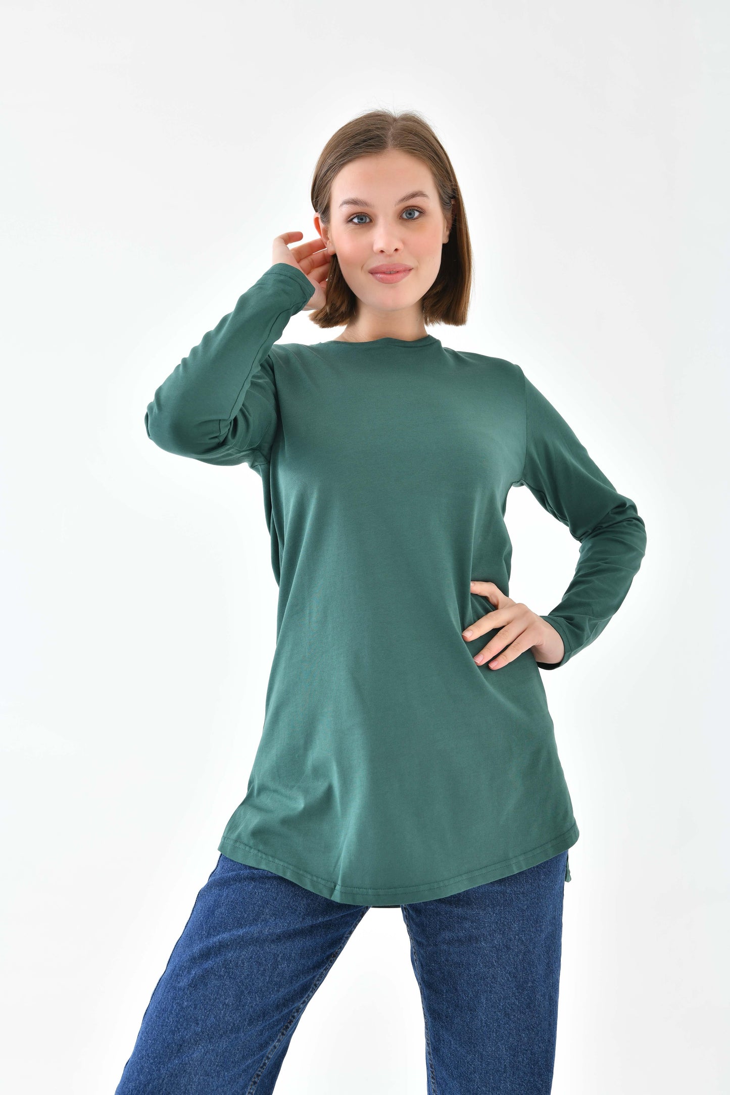 Klas Basic Tunik - Zümrüt