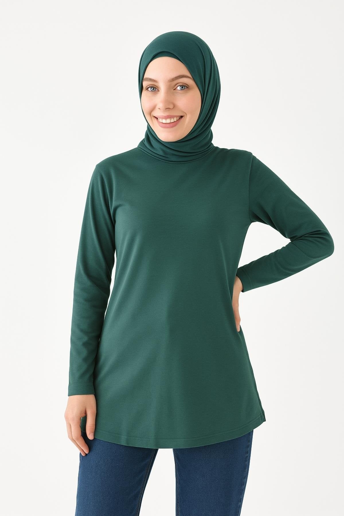 Klas Basic Tunik - Zümrüt