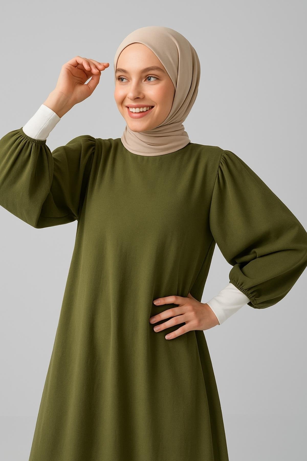 Lastikli Kolluk - Beyaz