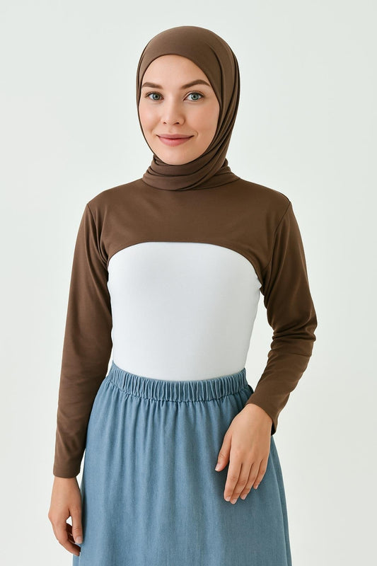 Sıfır Yaka Boyunluklu Kolluk - Bitter