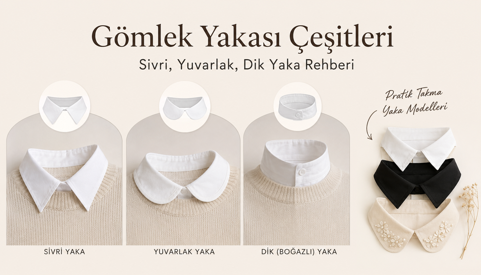 Gömlek Yakası Çeşitleri: Klasik Sivri, Yuvarlak, Dik Yaka Rehberi