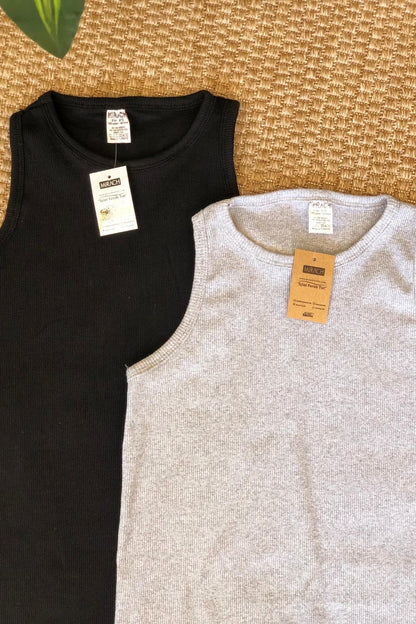 2'li Paket Fitilli Atlet Bluz - Gri ve Siyah