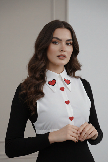 Amour Shirt Collar