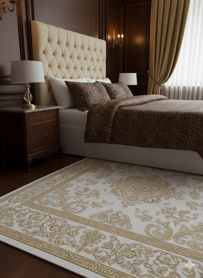 Leopar Desenli %100 Pamuk Saten Çift Kişilik Nevresim Takımı