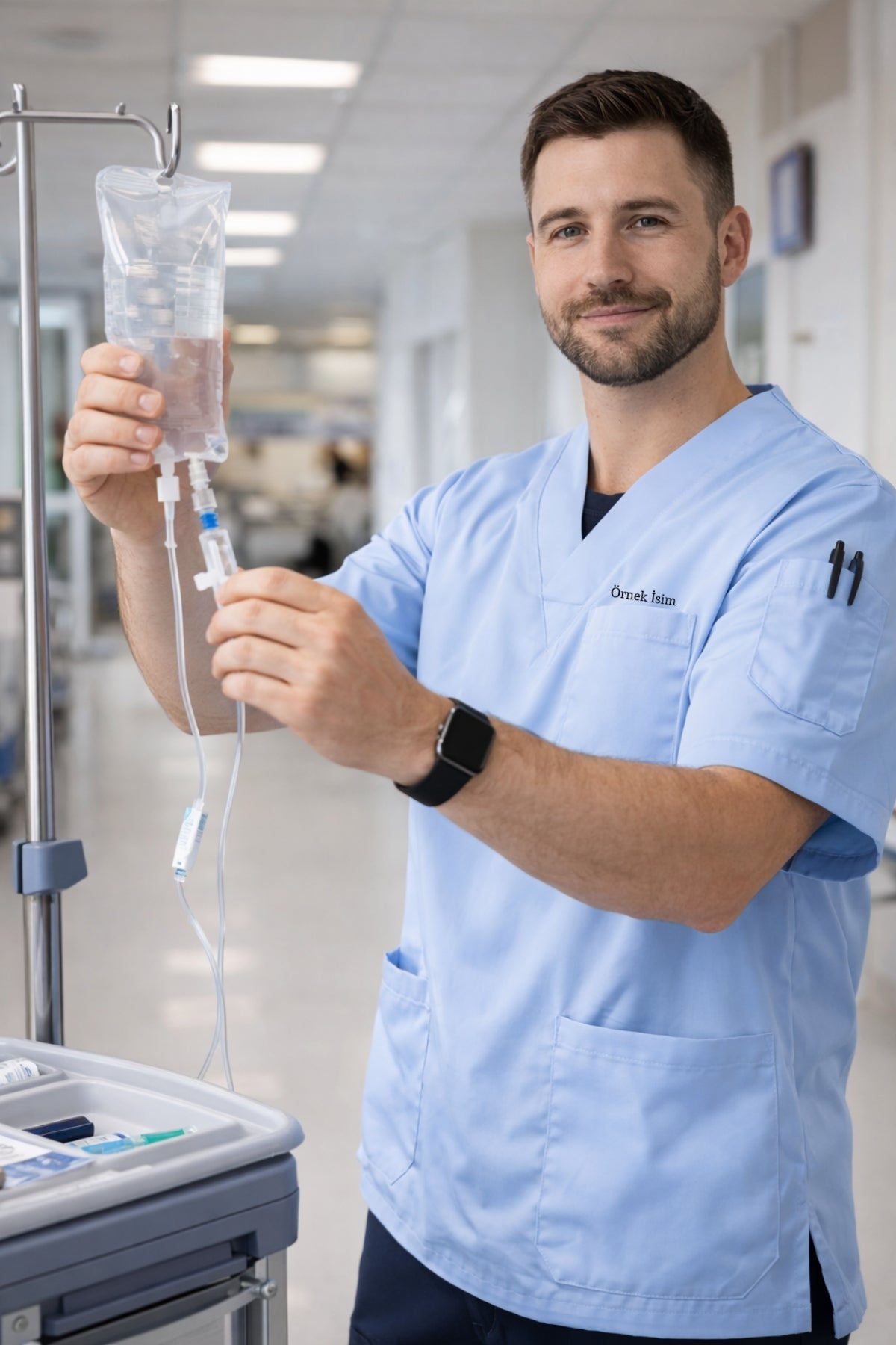 قميص تنظيف من قطعة واحدة - أسود