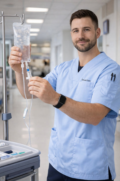 قميص تنظيف من قطعة واحدة - أسود