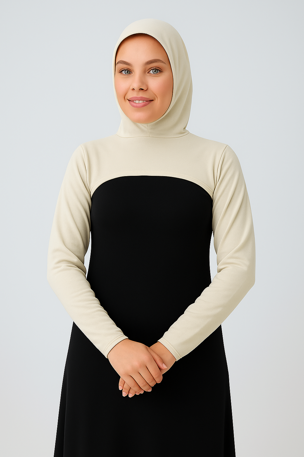 Boneli Boyunluklu Kolluk - Bej