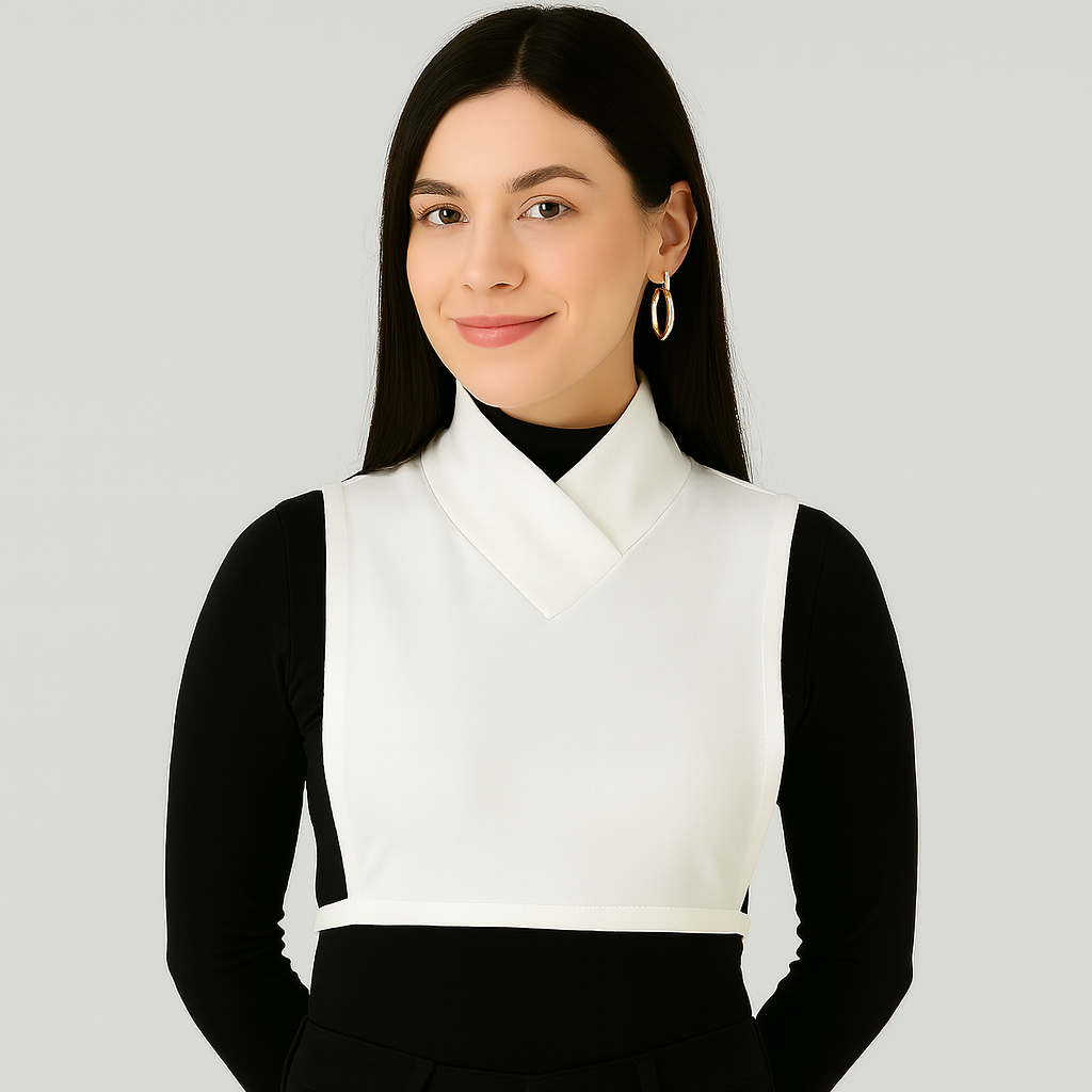 Boyunluklu kolluk tesettür kombin günlük şık stil önerisi