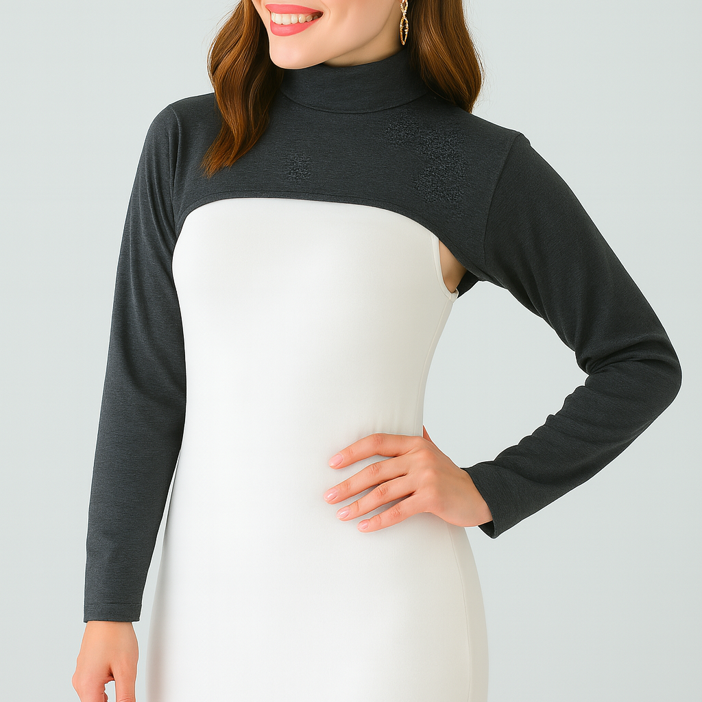 Tesettür boyunluk kolluk modeli ile rahat ve kullanışlı kombin önerisi