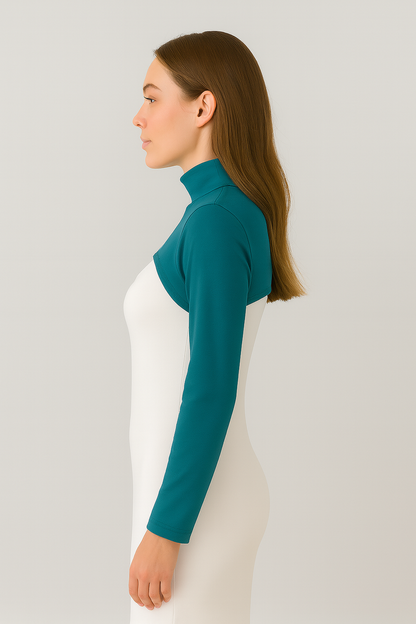 Dik Yaka Boyunluklu Kolluk - Kraliyet Mavisi