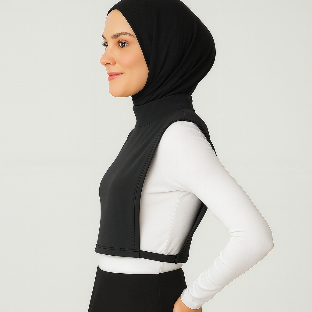 Boyunluklu kolluk tasarımı ile tesettür giyimde pratik çözüm