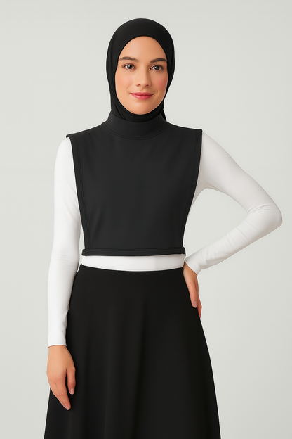 Balıkçı Kolsuz Boyunluk - Antrasit