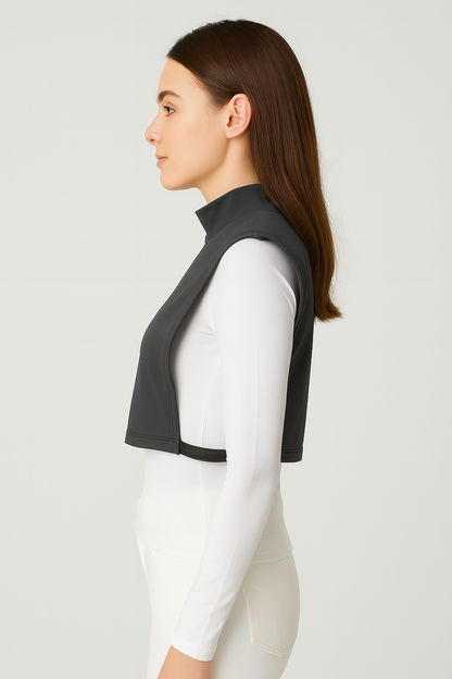 Balıkçı Kolsuz Boyunluk - Antrasit