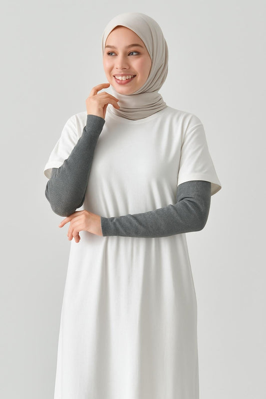 Fitilli Ekstra Uzun Kolluk - Antrasit