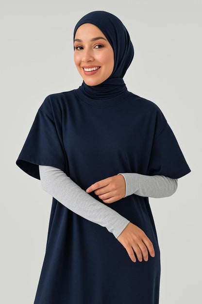 Fitilli Ekstra Uzun Kolluk - Gri