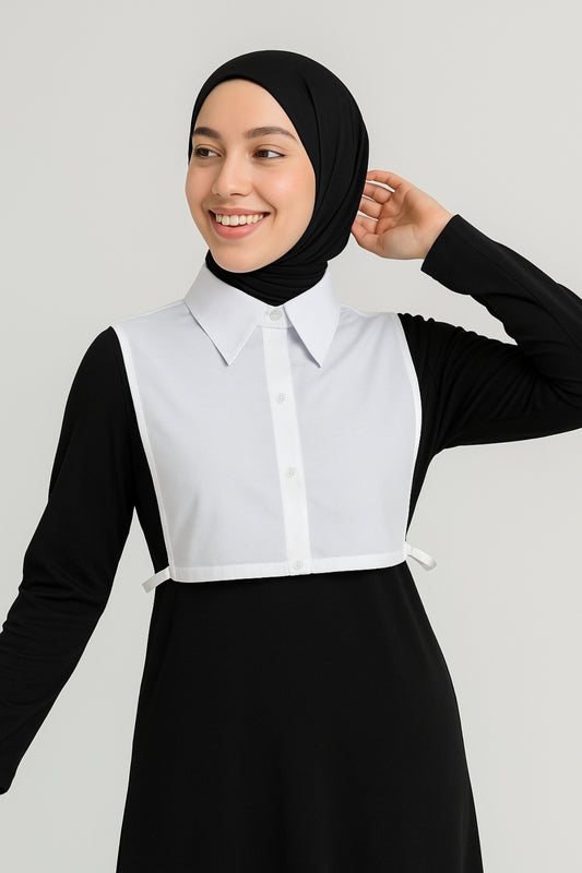 Gömlek Yakası - Beyaz