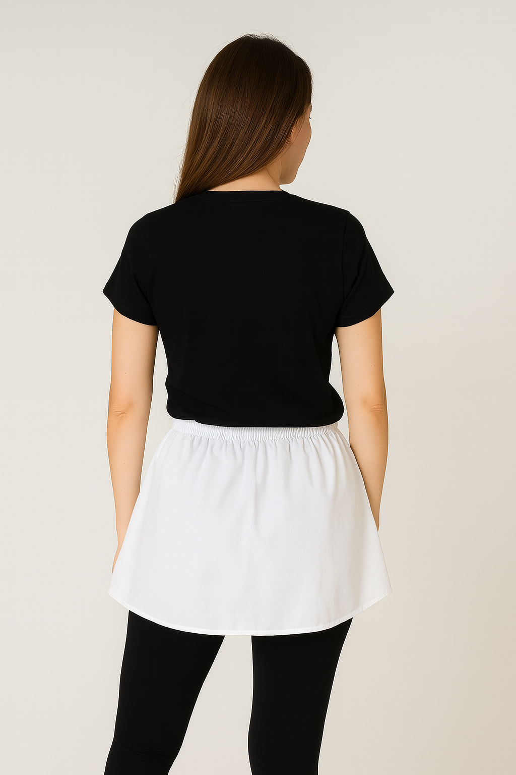 Gömlek Etek - Beyaz