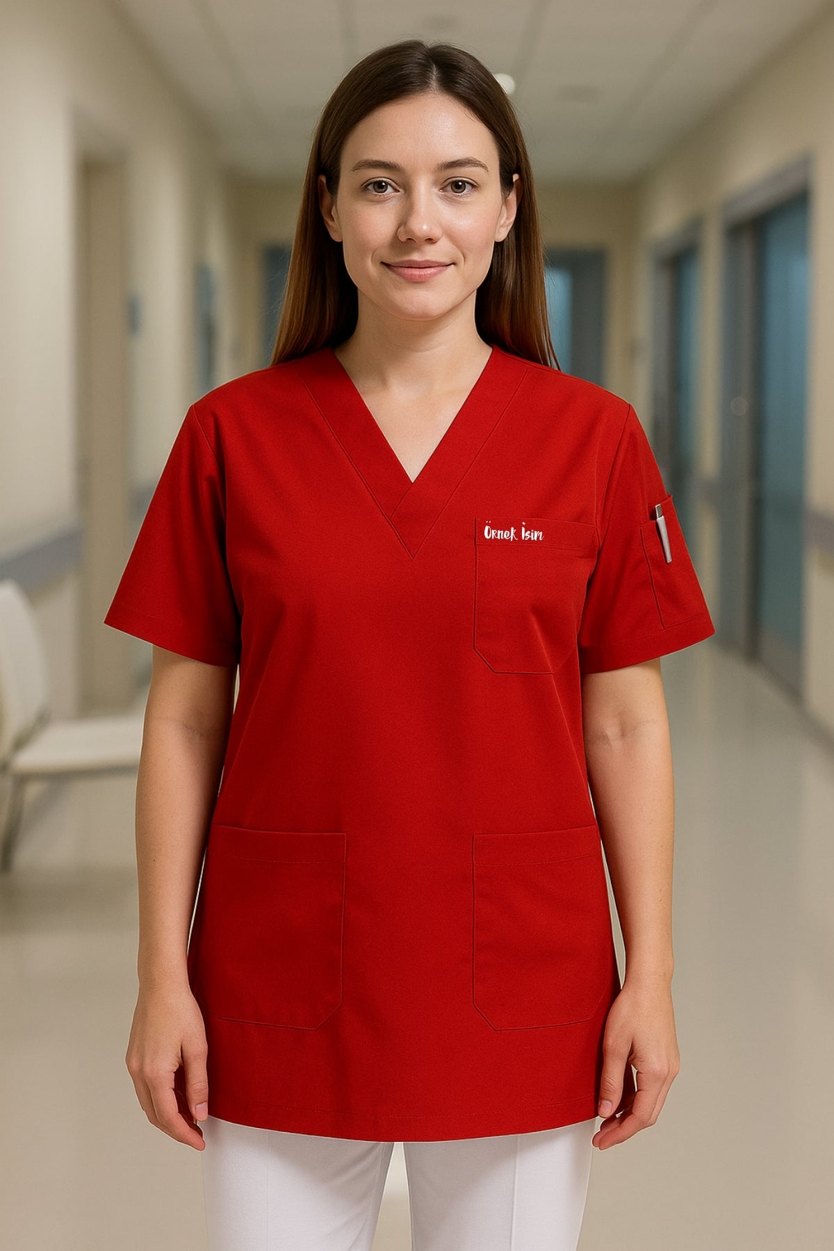 قميص تنظيف من قطعة واحدة - أسود