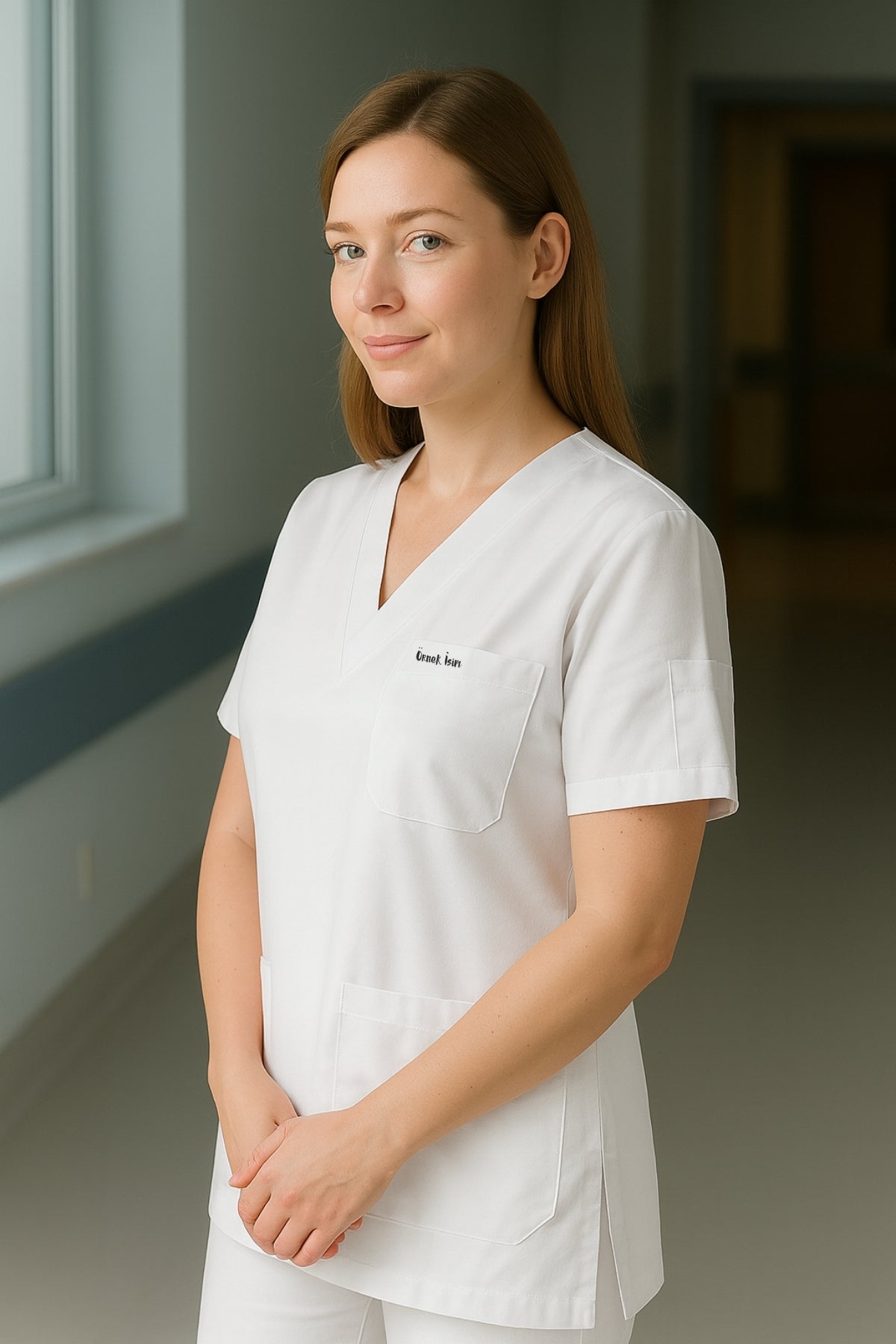 قميص تنظيف من قطعة واحدة - أسود