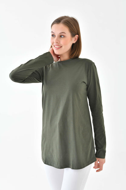 Klas Basic Tunik - Koyu Yeşil