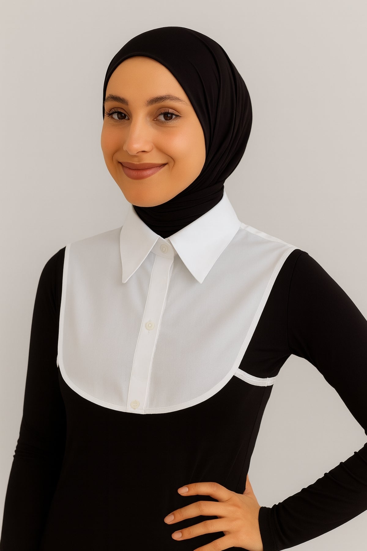 Mini Classic Shirt Collar - White 