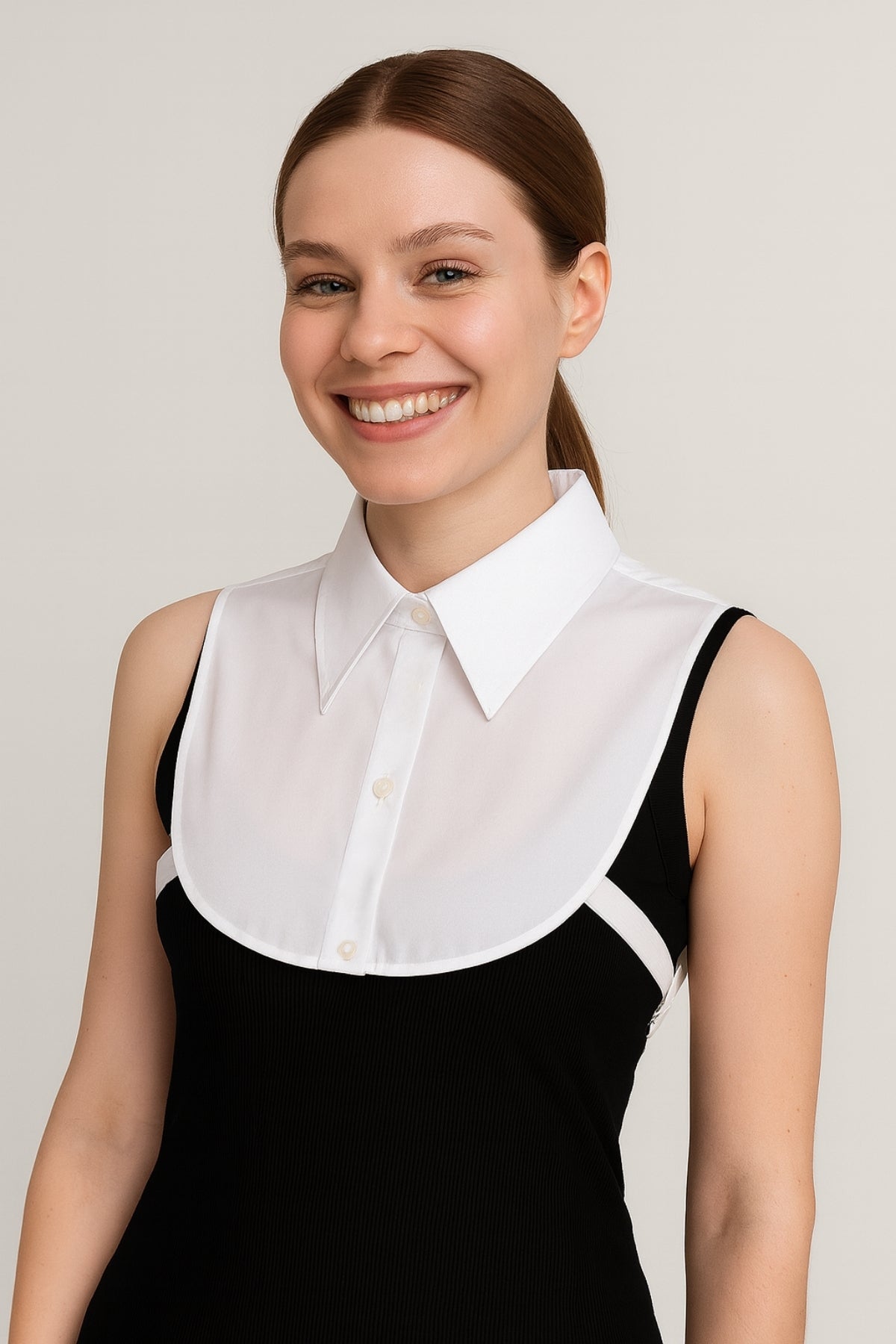 Mini Classic Shirt Collar - White 