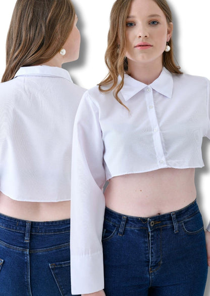 MIRACH Curve Büyük Beden 2'li Paket 2 Adet Beyaz Gömlekli Kolluk