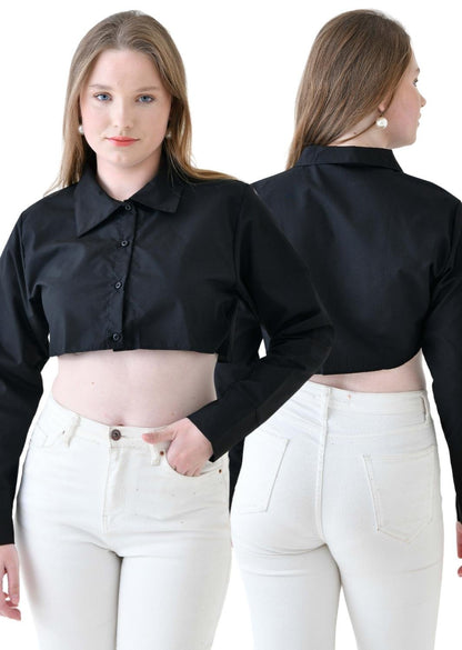 MIRACH Curve Büyük Beden 2'li Paket 2 Adet Siyah Gömlekli Kolluk