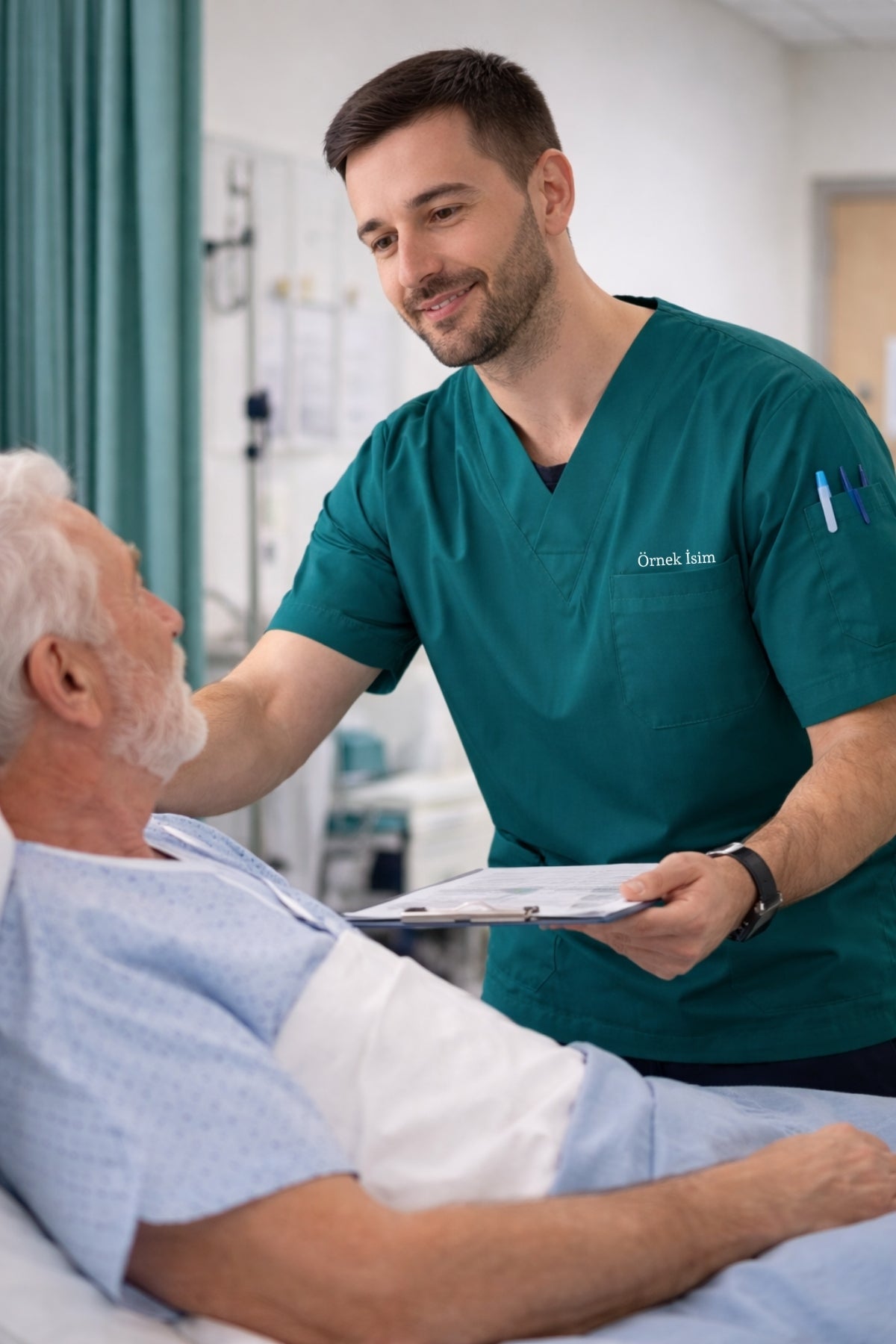 قميص تنظيف من قطعة واحدة - أسود