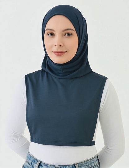 Balıkçı Kolsuz Boyunluk - Lacivert