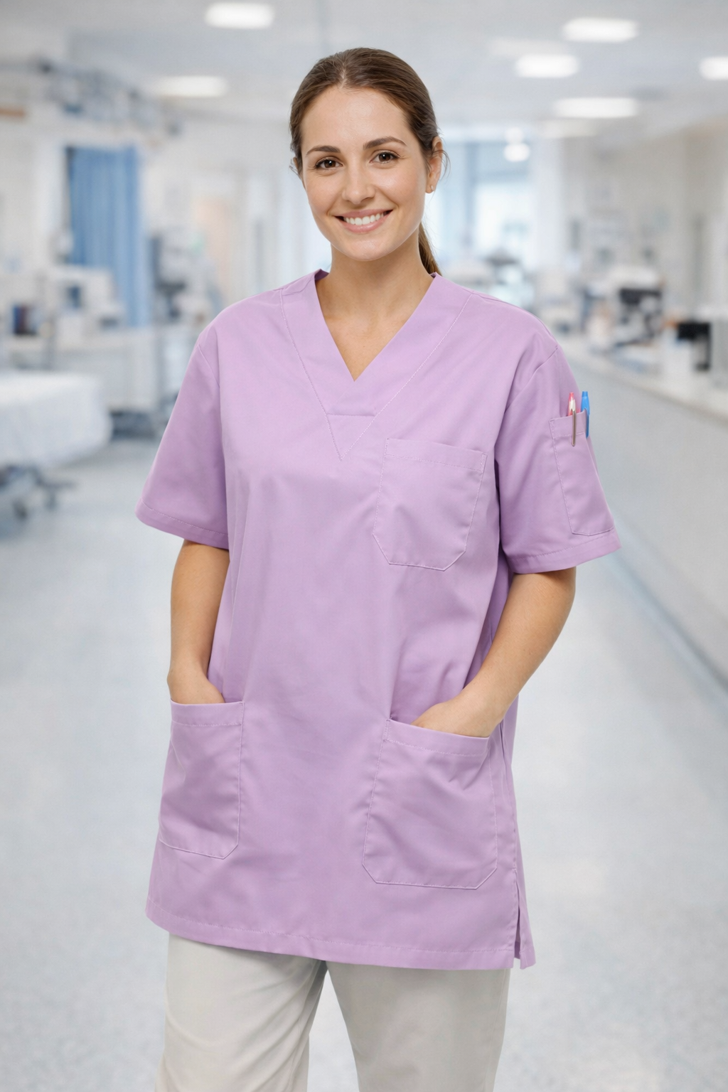 قميص تنظيف من قطعة واحدة - أسود