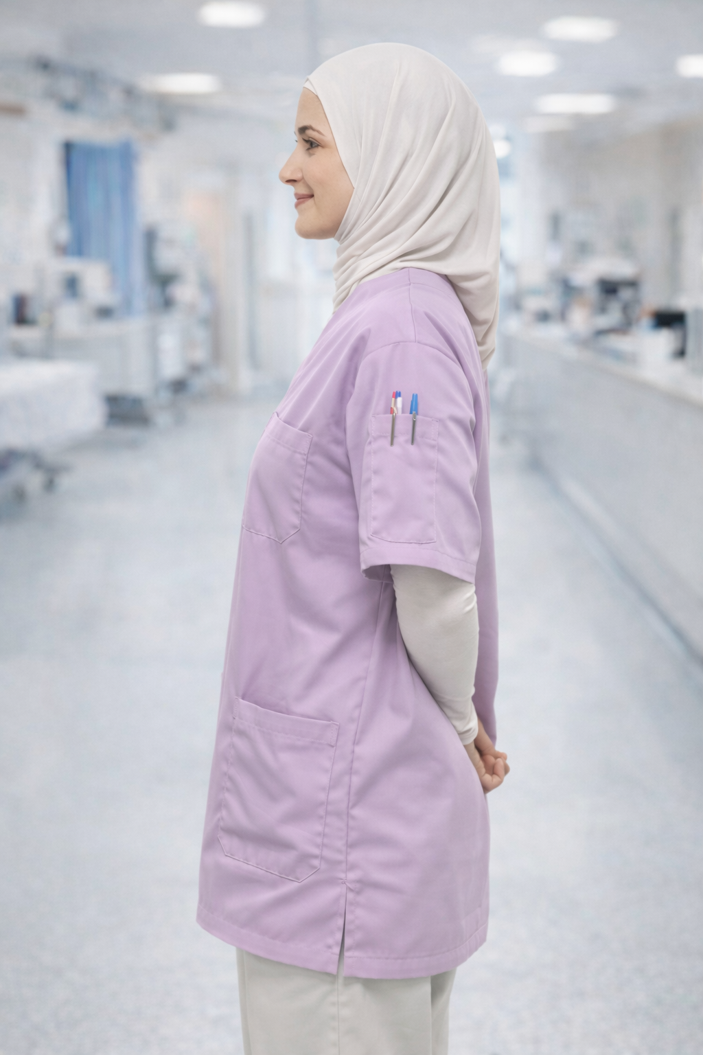 قميص تنظيف من قطعة واحدة - أسود