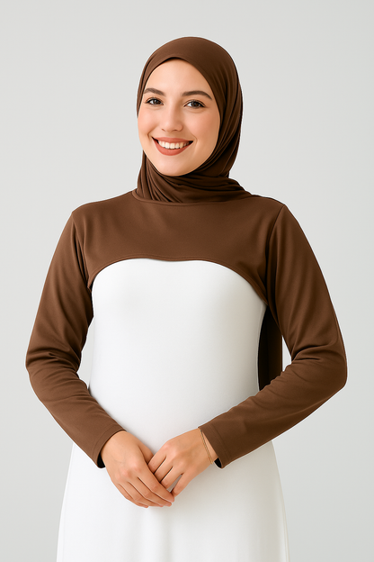 Sıfır Yaka Boyunluklu Kolluk - Bitter