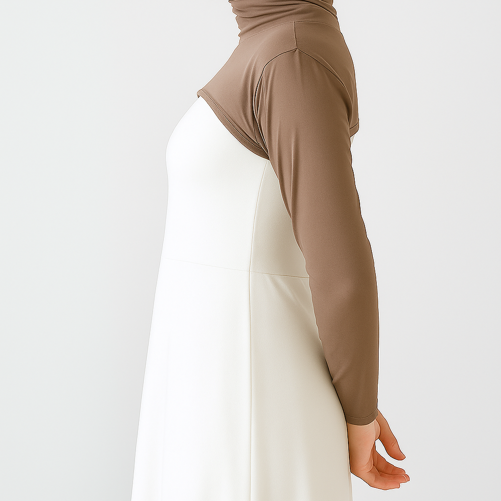 Tesettür kolluk boyunluk seti rahat ve şık günlük kullanım modeli