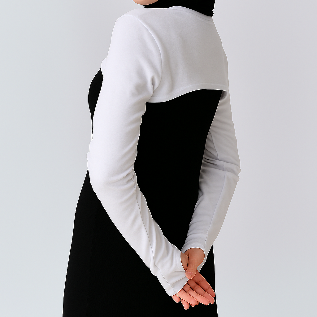 Tesettür boyunluk kolluk modeli günlük kullanım için ideal