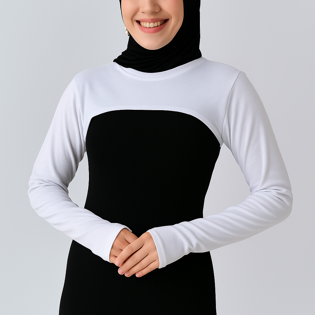 Kadın tesettür boyunluk modelleri sade ve rahat stil