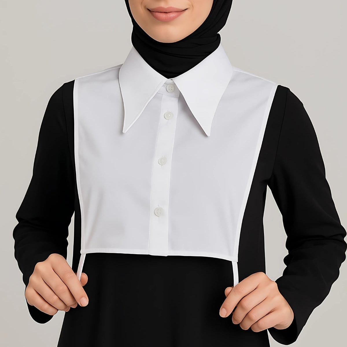 Hazır gömlek yakası ve yarım gömlek yakası detaylı pratik kullanım ürünü