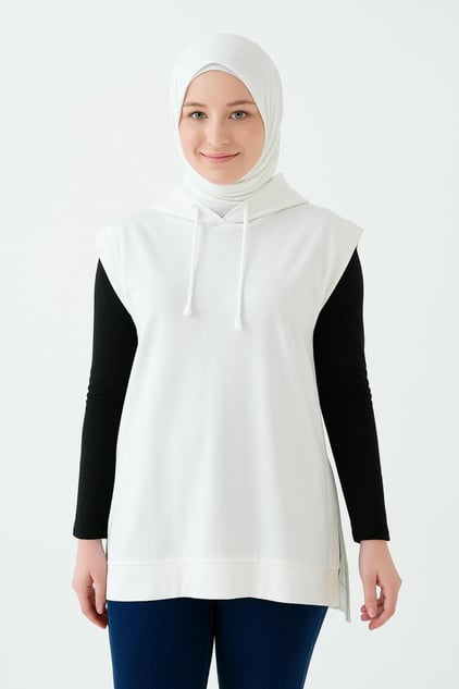 Süveter Sweat - Ekru