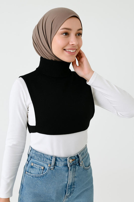 Tam Balıkçı Full Kapalı Fitilli Boyunluk - Antrasit