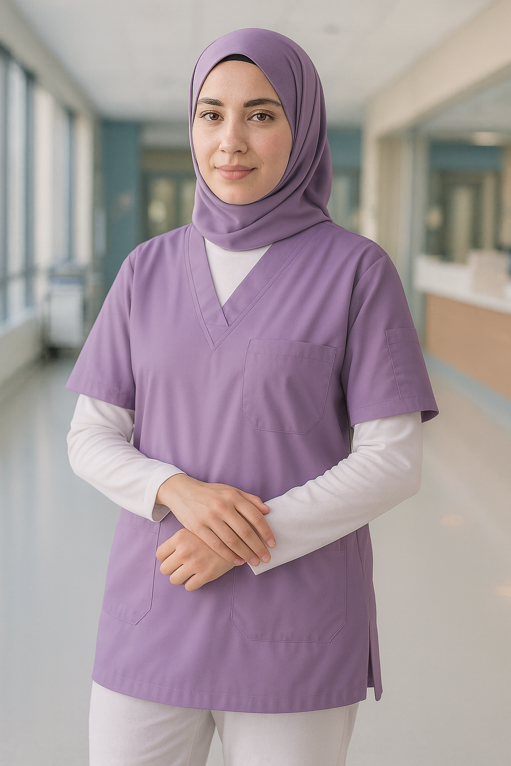 قميص تنظيف من قطعة واحدة - أسود