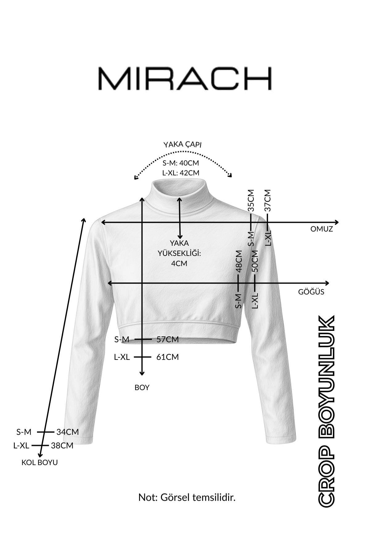 Beyaz Penye Boyunluklu Kolluk - Kar Beyazı
