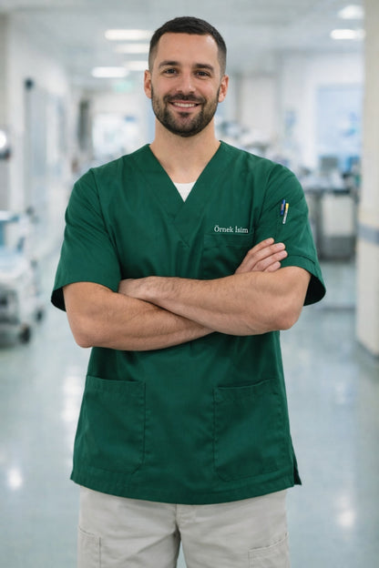 قميص تنظيف من قطعة واحدة - أسود